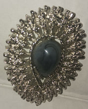 Load image into Gallery viewer, Sarah Coventry Vintage Granada Silver Tone Brooch Pin 1978 Stamped
