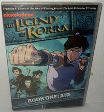 Load image into Gallery viewer, Nickelodeon The Legend of Korra Book One Air DVD NWT New 2013 Paramount 2 Disc Set Anime Bonus Features
