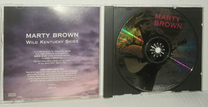 Marty Brown Wild Kentucky Skies CD Vintage 1993 MCA MCAD-10672 Country First Edition