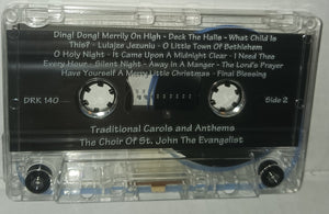 The Choir of St John The Evangelist Traditional Carols and Anthems Vintage Cassette Tape DRK140 Rochester New York 1980s