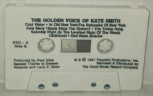 Load image into Gallery viewer, The Golden Voice of Kate Smith Cassette Tape Number 2 Vintage 1991 The Good Music Record Company KSC-2
