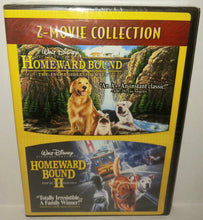 Load image into Gallery viewer, Disney Homeward Bound and Homeward Bound II DVD NWT New 56735
