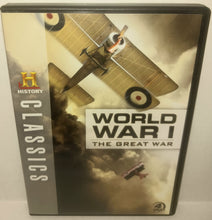Load image into Gallery viewer, History Channel World War I The Great War DVD 4 Disc Set 2008 A&amp;E Military Documentary
