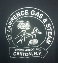 Load image into Gallery viewer, St Lawrence Gas &amp; Steam Engine Association Canton New York Vintage T-Shirt Men&#39;s Size XL Jerzees Made in USA
