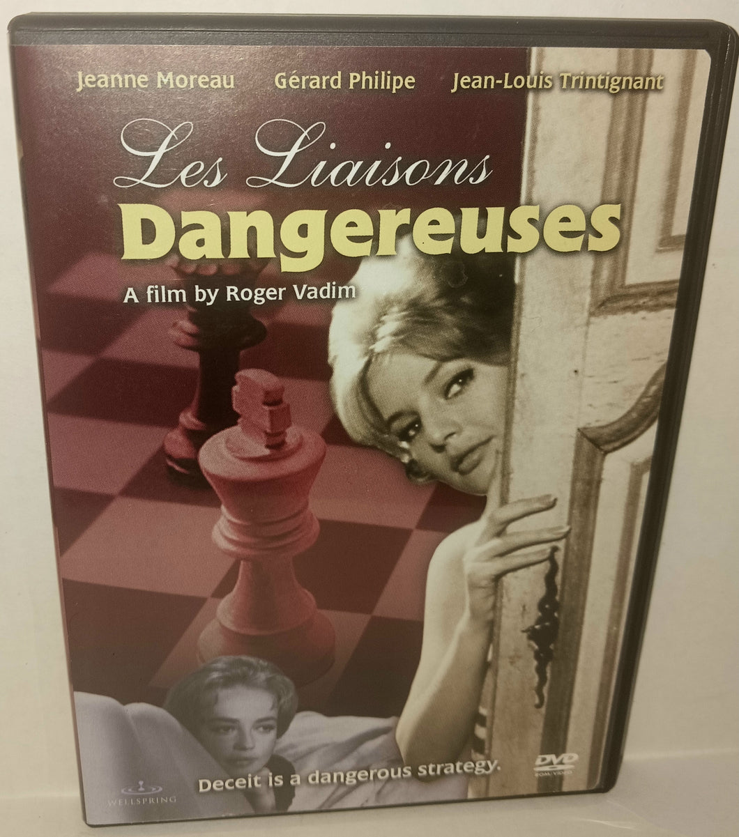 Les Liaisons Dangereuses DVD Vintage 2002 Wellspring Media FLV5350 French 1959 Drama