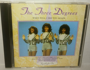 The Three Degrees When Will I See You Again CD Vintage 1995 Javelin HADCD188 Israel Import