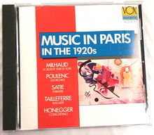 Load image into Gallery viewer, Music in Paris In the 1920s CD Vintage 1993 Vox Allegretto ACD 8157

