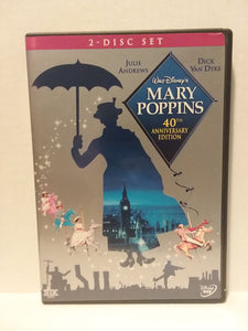 Mary Poppins DVD Disney 40th Anniversary Edition 2 Disc Set 2004