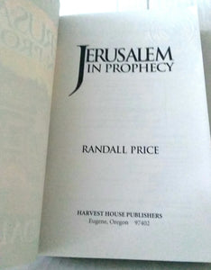 Randall Price Jerusalem In Prophecy Paperback Book 1998 First Edition