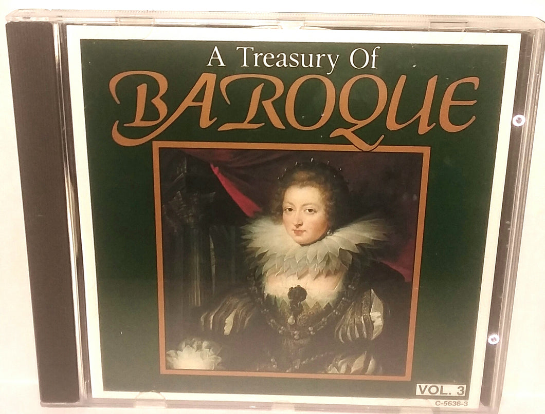 A Treasury of Baroque Volume 3 CD Canada Madacy C-5636-3