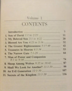 Malcolm O. Tolbert Good News From Matthew Volume 1 Book Hardcover 1975 First Edition Broadman Press