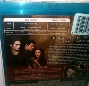 Twilight New Moon Saga Twilight Tentation Blu-Ray Disc NWT New 2010 E1 Films