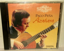 Load image into Gallery viewer, Paco Pena Azahara CD Vintage 1988 Nimbus Records Flamenco Guitar Recital
