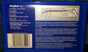 Scotch Blank Cassette Tape NWOT New BX 90 Normal Bias Low Noise