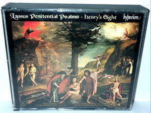 Lassus Penitential Psalms Henry's Eight CD 2 Disc Set Hyperion England 1998