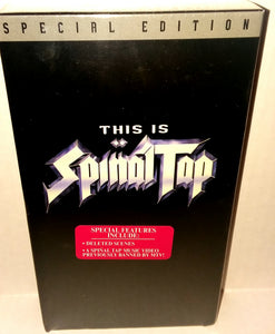 This Is Spinal Tap VHS Movie Tape NWOT New Special Edition 1984 MGM