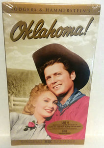 Oklahoma Rodgers and Hammerstein VHS Movie Tape NWOT New Vintage Musical Includes Songbook