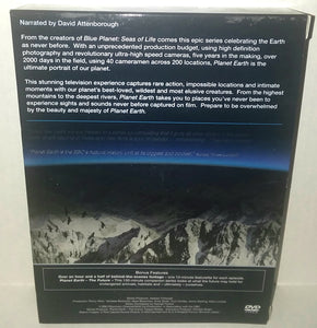 BBC Video Planet Earth DVD 5 Disc Set E2938 Narrated by David Attenborough
