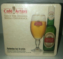 Load image into Gallery viewer, Stella Artois Cardboard Bar Coasters NWOT New 50 Count Package 2007 Import Brands Alliance
