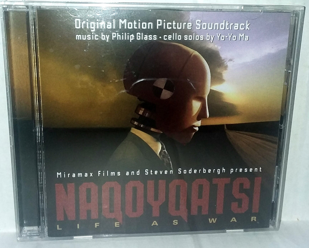 Naqoyqatsi Life As War Original Picture Soundtrack 2002 Sony Yo-Yo Ma Phillp Glass