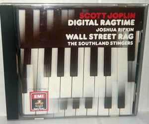 Scott Joplin Digital Ragtime Wall Street Rag CD Joshua Rifkin The Southland Singers Vintage 1985 #Angel #EMI