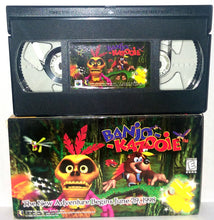 Load image into Gallery viewer, Nintendo 64 Banjo Kazooie Promotion VHS Tape Vintage 1998 Toys R Us
