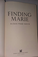 Load image into Gallery viewer, Susan Page Davis Finding Marie Hardcover Book 2007 Crossings Book Club Edition Romance Fiction
