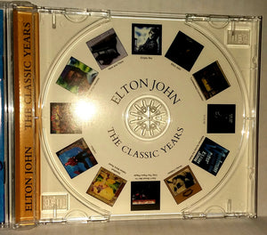 Elton John Madman Across the Water Vintage CD 1995 Classic Years Remaster Rocket Records 314-528 161-2