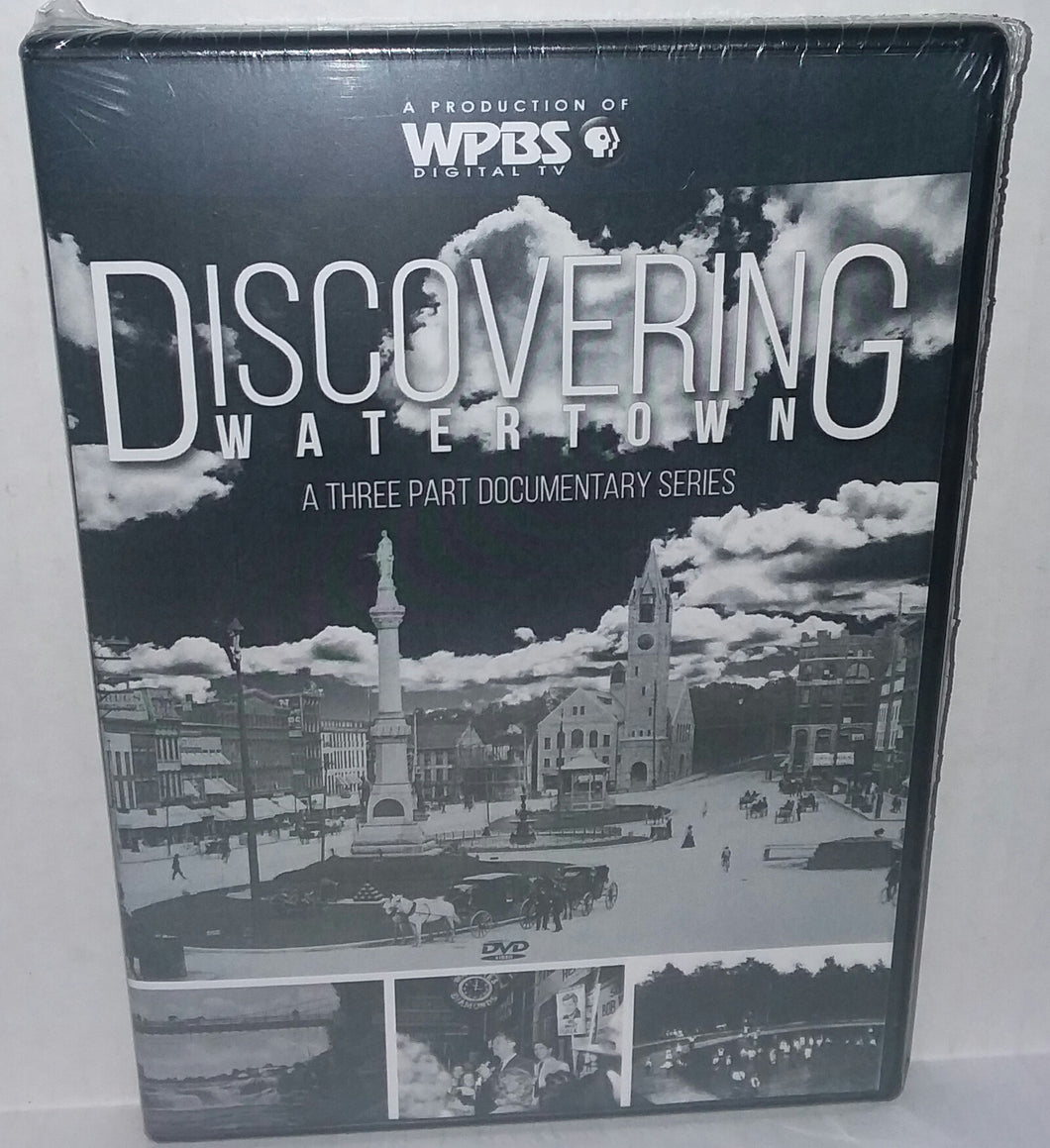 WPBS Discovering Watertown New York DVD NWOT New 2016 3 Part Documentary Series