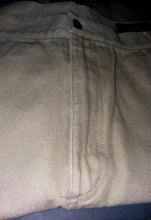 Load image into Gallery viewer, Orvis Tan Twill Pants Men&#39;s Size 42x32 Fishing Hiking Work Heavyweight
