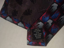 Load image into Gallery viewer, The Nature Conservancy African Elephant Vintage Men&#39;s Necktie NWT New Silk Hand Made
