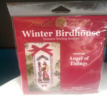 Load image into Gallery viewer, Mill Hill Winter Birdhouse Treasured Stitching Band Kit MHWB81 NWOT New #0105

