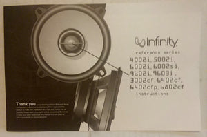 Infinity Automotive Loudspeaker Grills 1 Pair 10 Applicable Series 2002