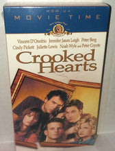 Load image into Gallery viewer, Crooked Hearts VHS Tape NWOT New Vintage 1991 MGM Movie Time M206856

