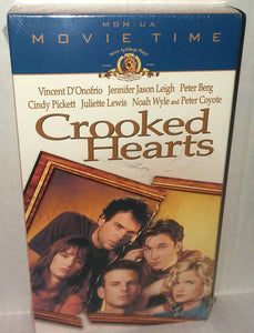 Crooked Hearts VHS Tape NWOT New Vintage 1991 MGM Movie Time M206856