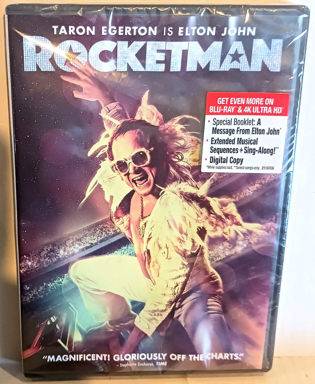 Rocketman DVD NWT New Elton John Taron Egerton 2019 Biopic