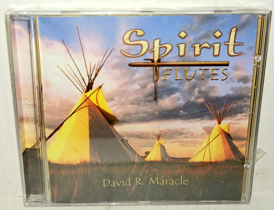 David R. Maracle Spirit Flutes CD NWOT New Reflections 25705 Canada Mohawk Native American Music