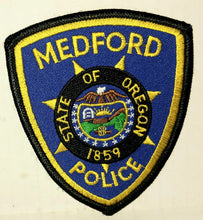 Load image into Gallery viewer, Medford Oregon Police Department Cloth Sew on Patch NWOT New Condition
