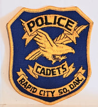 Load image into Gallery viewer, Police Cadets Rapid City South Dakota Vintage Cloth Sew on Patch
