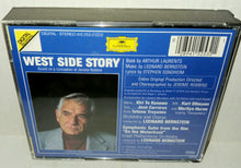 Load image into Gallery viewer, West Side Story Leonard Bernstein CD 2 Disc Set 1985 Kanawa Carreras Deutsche Grammophon Opera 415 253-2
