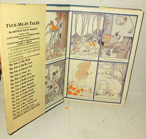 Arthur Scott Bailey Lot of 4 Antique Sleepy Time Tales Books Jolly Books for Little Folks 1918 1920 Hardcover Dust Jackets