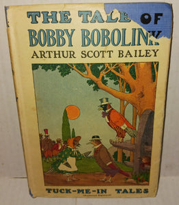 Arthur Scott Bailey Lot of 4 Antique Sleepy Time Tales Books Jolly Books for Little Folks 1918 1920 Hardcover Dust Jackets