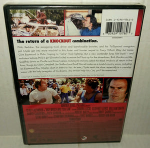 Clint Eastwood Any Which Way You Can DVD NWOT New Comedy 2010 Widescreen Bonus Features Warner Brothers