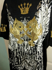 Atti Dragons Wildfire Urban Graphic Print T-Shirt Big Men's Size 3XL