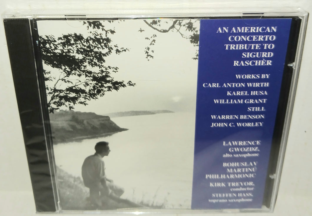 An American Concerto Tribute to Sigurd Rascher CD NWOT Nrw Vintage 1999 Albany Records TROY 331