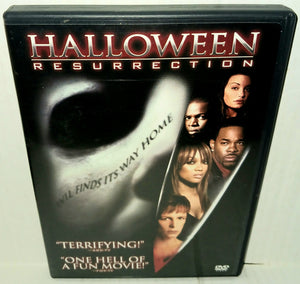 Halloween Resurrection DVD Widescreen Special Features Horror Michael Myers