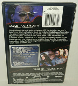 Halloween Resurrection DVD Widescreen Special Features Horror Michael Myers