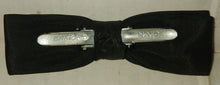 Load image into Gallery viewer, Ormond NYC Vintage Men&#39;s Bow Tie Rust Resistant Solid Black 1950s 1960s
