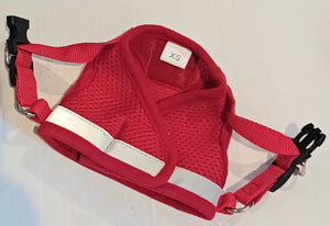 Travel Cat Red Reflective Harness Size XS Extra Small