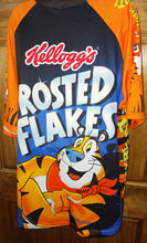 Load image into Gallery viewer, World Jerseys Kellogg&#39;s Frosted Flakes Cereal All Over Print Shirt 2006 Big Men&#39;s Size XXXL 3X
